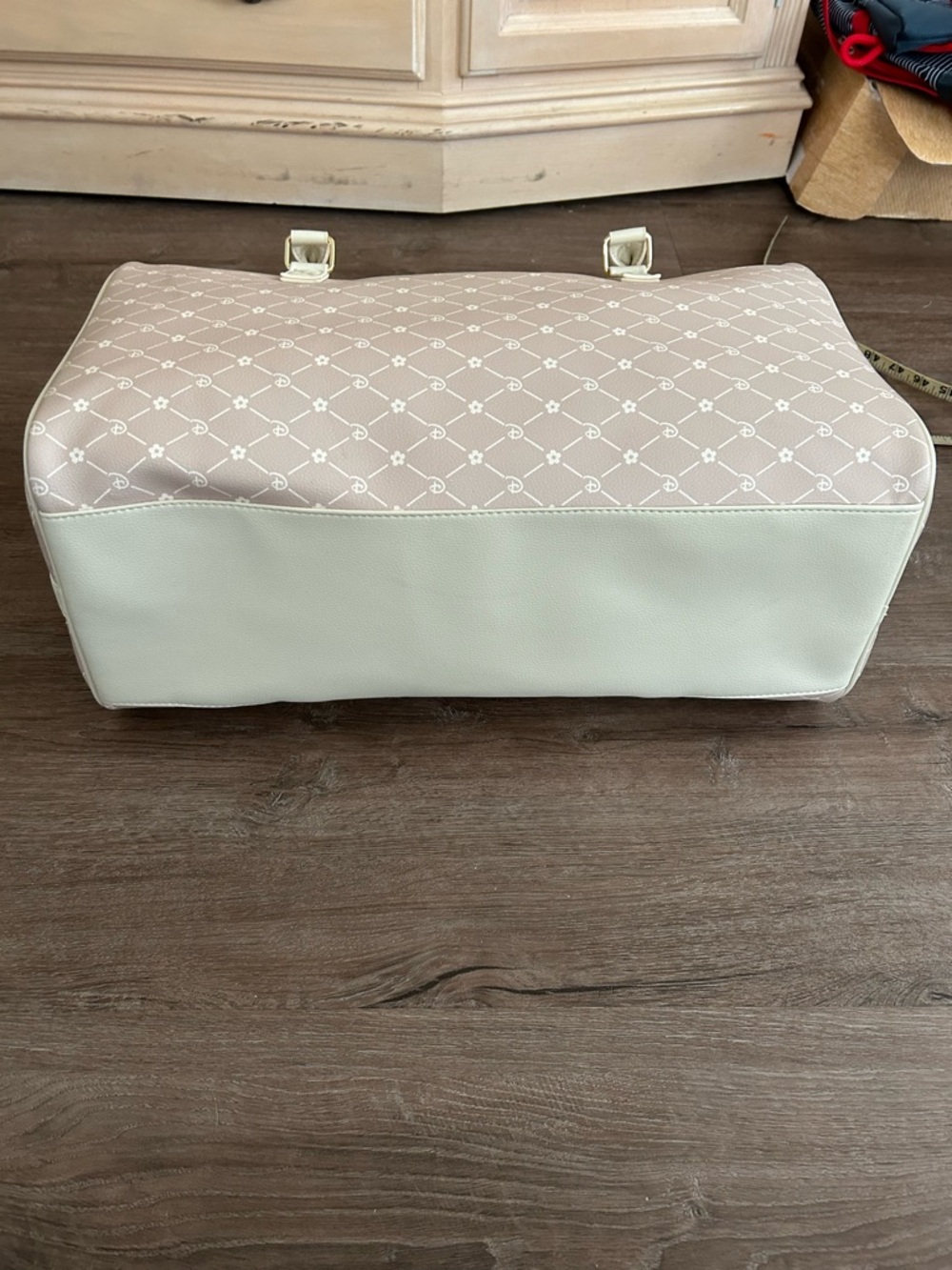 Bambi NWT DISNEY Beige Satchel Bag with Strap - Picture 3 of 5